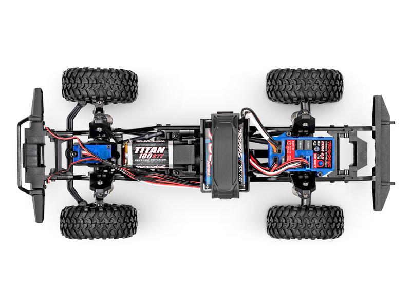 Traxxas Scale Crawler TRX-4M Land Rover Defender Silber, RT TRX-4 Performance im Mini-Format