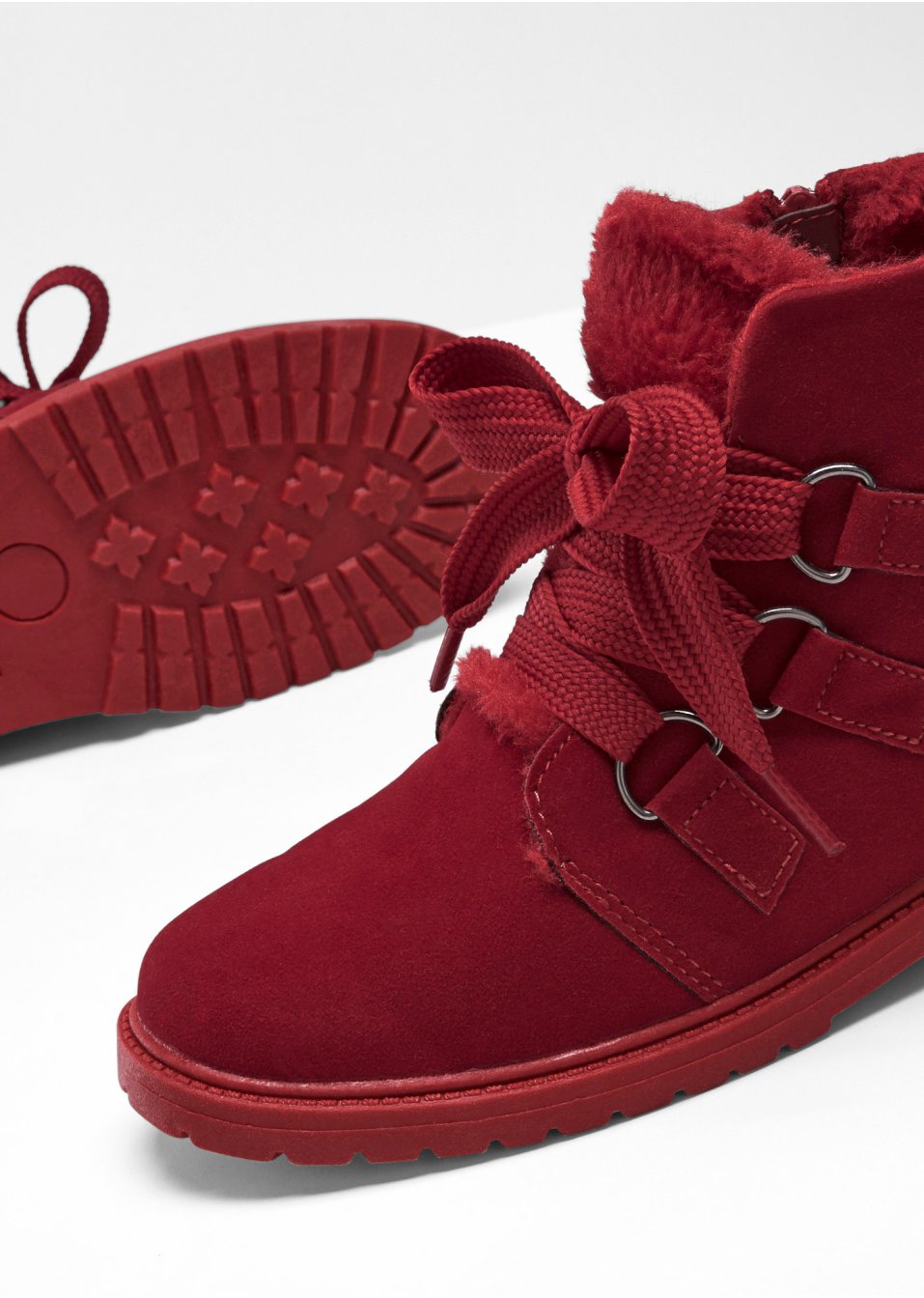 Boots à lacets