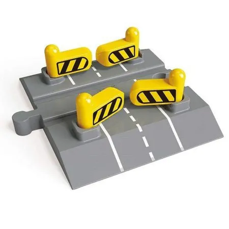 Hape Eisenbahnwelt Bahnübergang mit automatischer Schranke