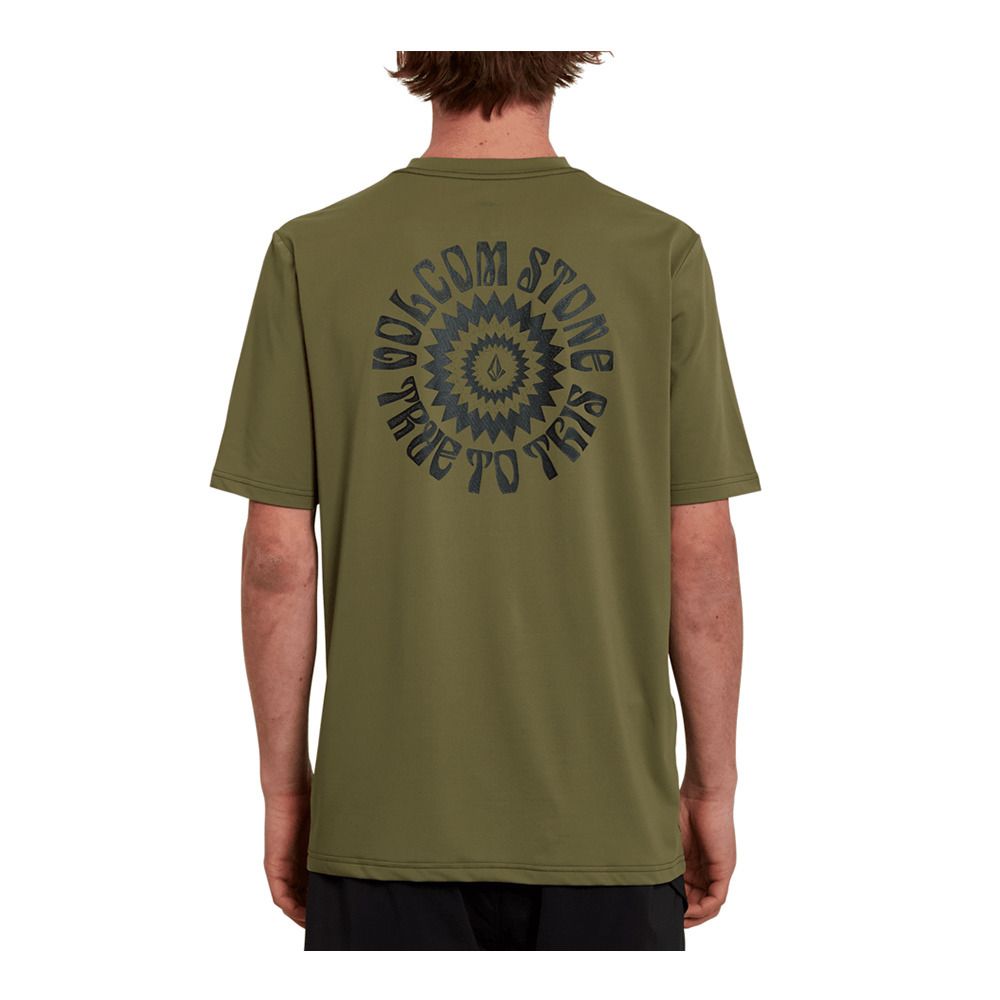 Volcom FAULTER - Rashguard Homme military