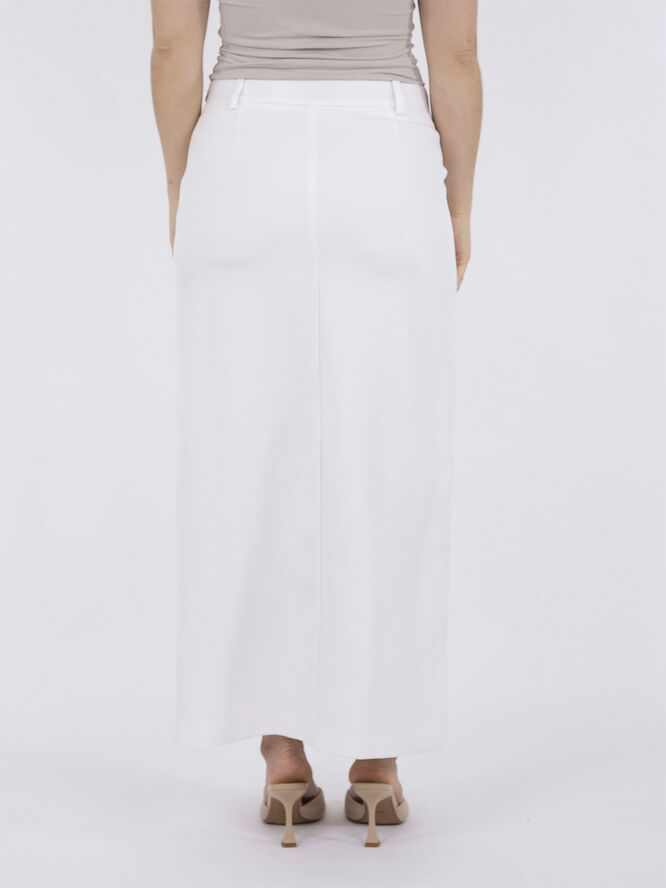 Neo Noir Vinti Melange Skirt White