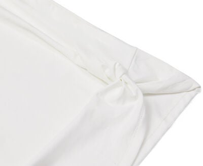 Hyperfied Jersey Knot Tank Top, Snow White