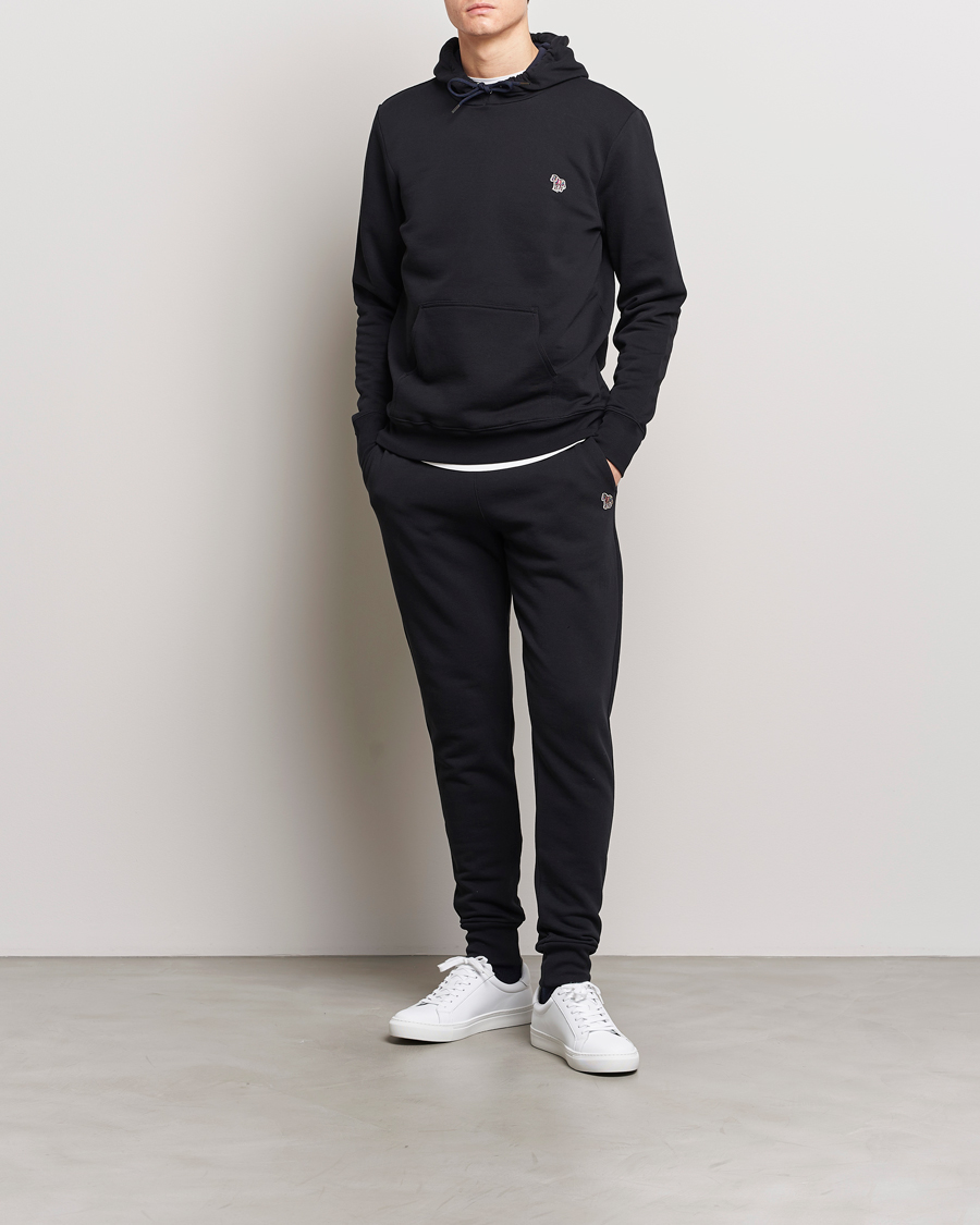 PS Paul Smith Zebra Organic Cotton Hoodie Black