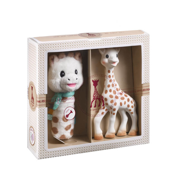 Coffret naissance Sophie la Girafe avec Hochet pouet - VULLI