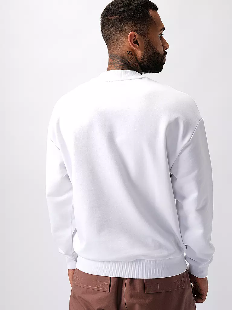HUGO Sweater NIERO weiss
