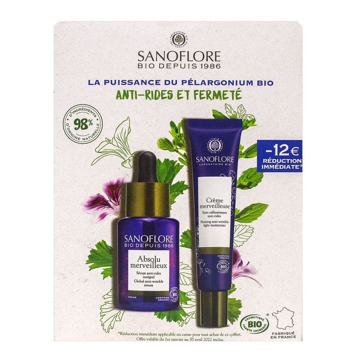 Coffret Absolu Merveilleux sérum 30ml + crème jour légère 40ml