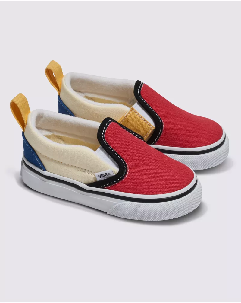 Toddler Classic Slip-On V Color Block Shoe