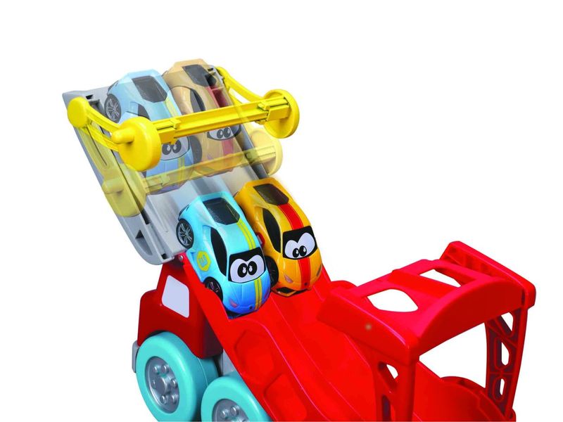 BB Junior My First Racing Transporter Transporter mit zwei Autos