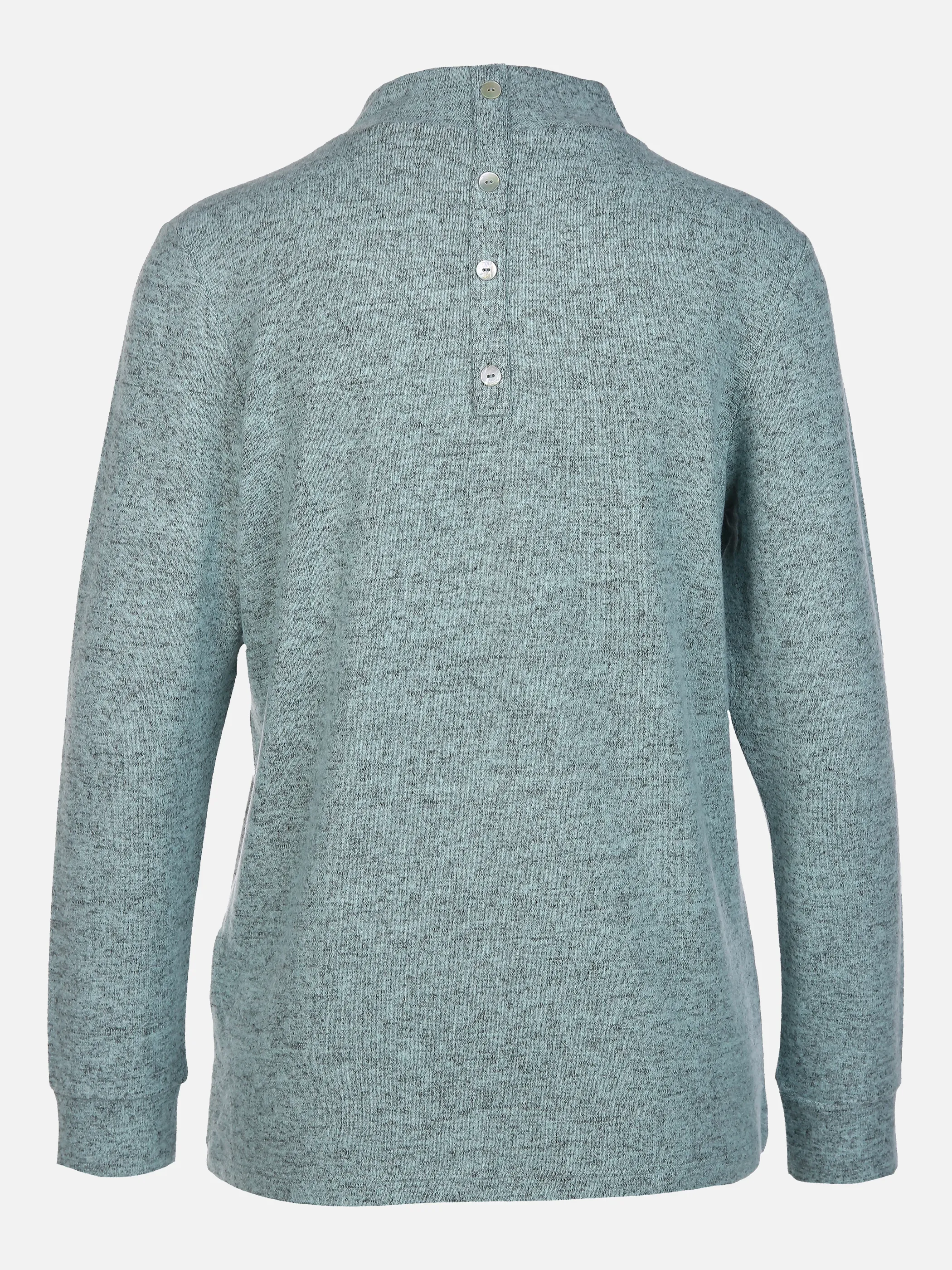 Damen Flauschshirt mit Stehkragen