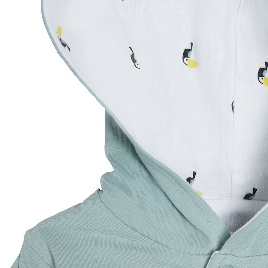 Sous le citronnier Veste en molleton   Vert sage        de               Marèse