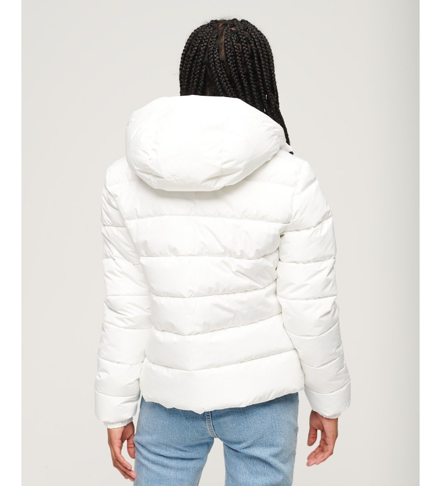 Jaqueta acolchoada Superdry Spirit Sports, branca