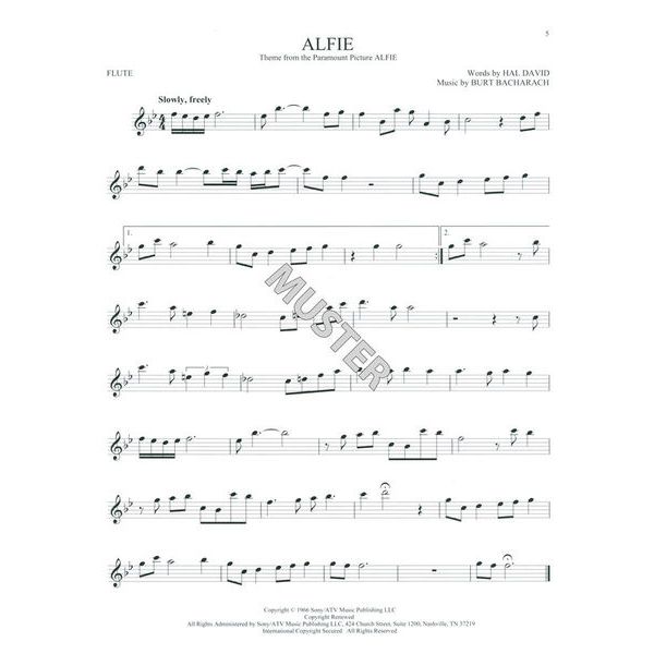 Hal Leonard 101 Movie Hits For Flute