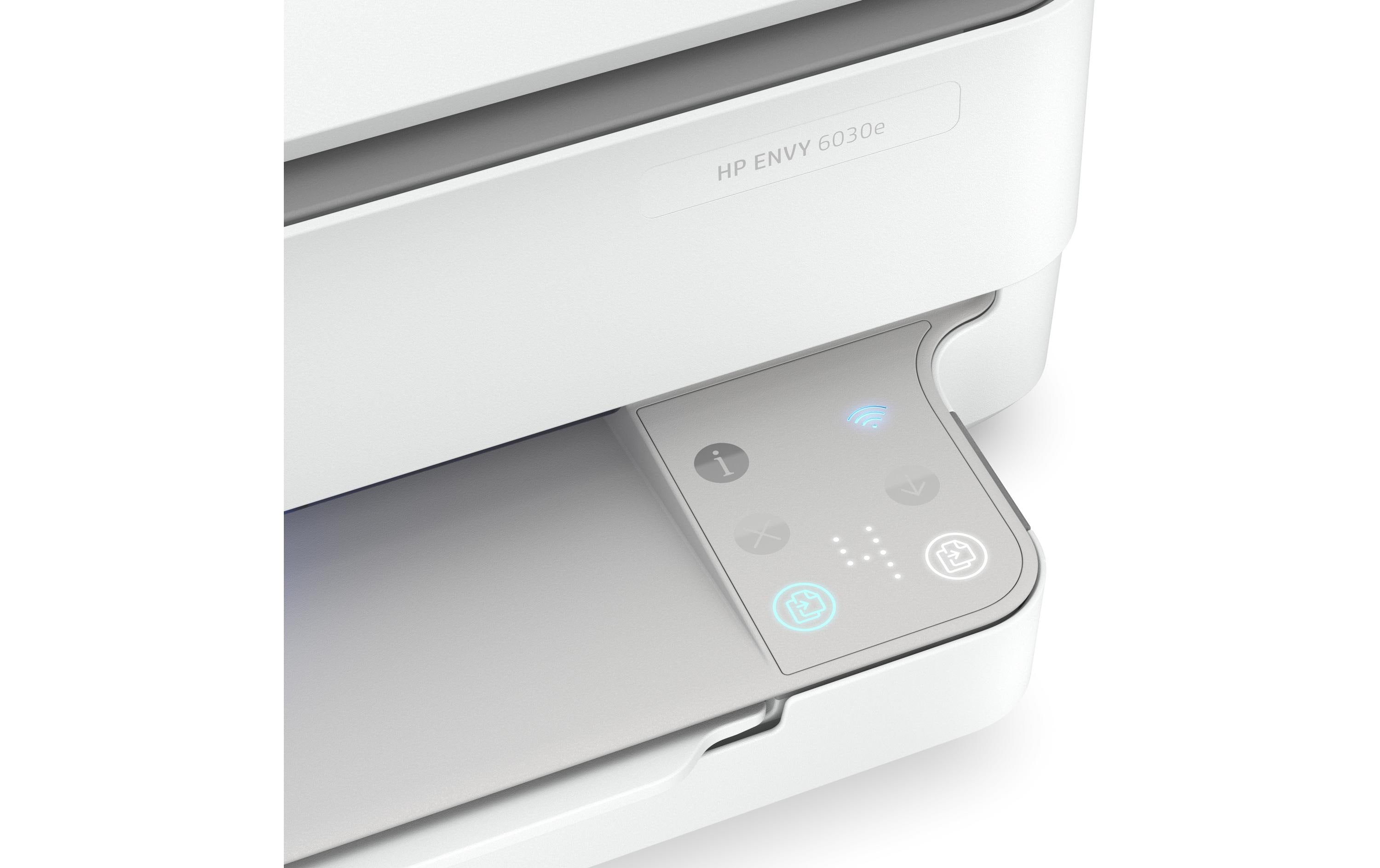 Multifunktionsdrucker ENVY 6030e All-in-One3-in-1-Tintenstrahl-Multifunktionsdrucker mit WLAN, Bluetooth sowie HP Plus mit vielen zusätzlichen Services