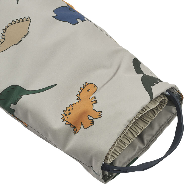 Liewood Isa Snowsuit Dinosaurs / Mist-80 Dinosaurs / mist