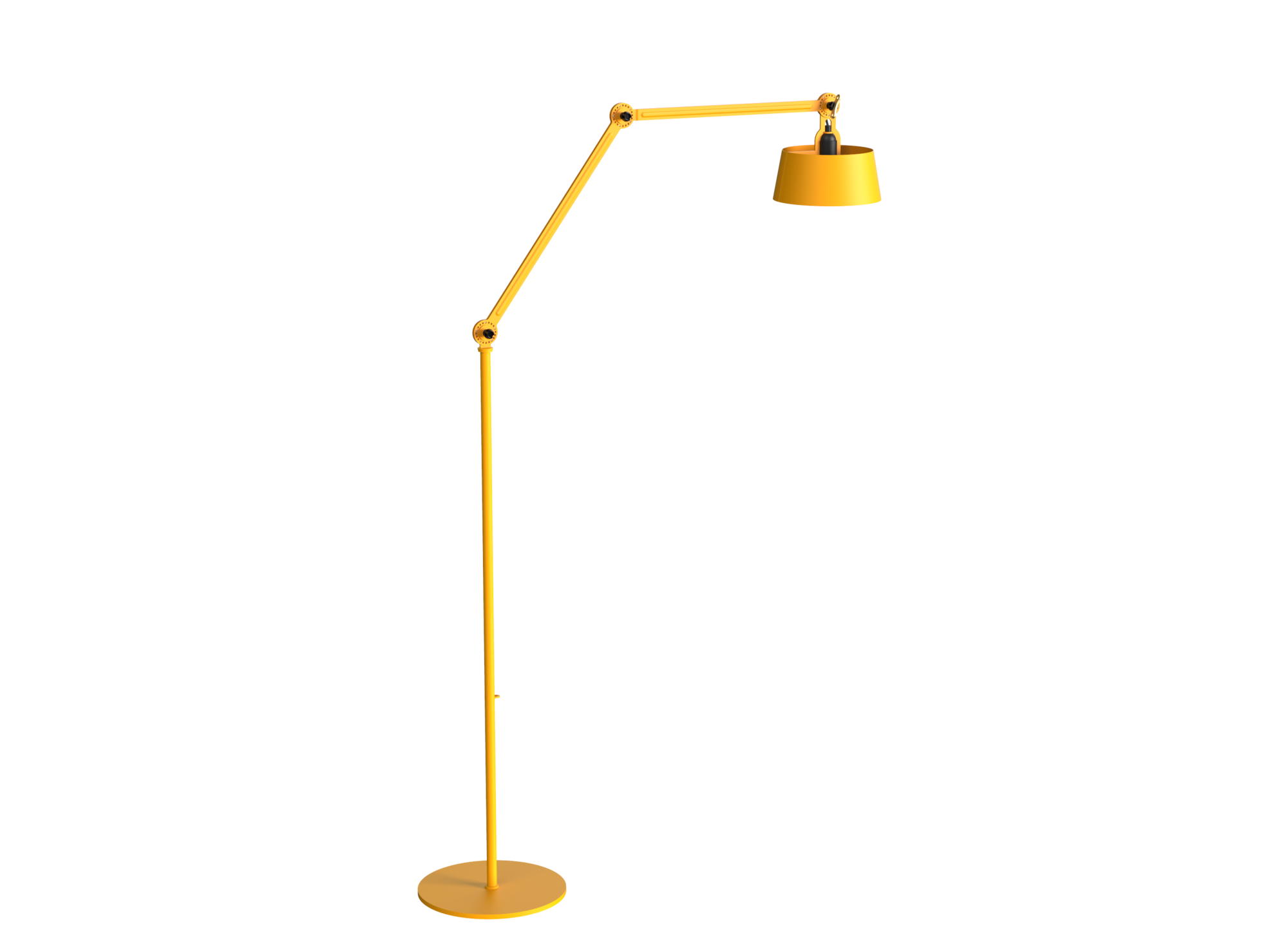 Vloerlamp Bolt Long upperfit 2 armen sunny yellow
