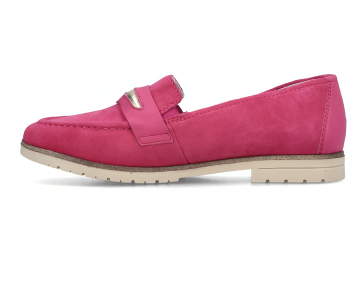 Rieker 45301 fuchsia/fuchsia/lightgold