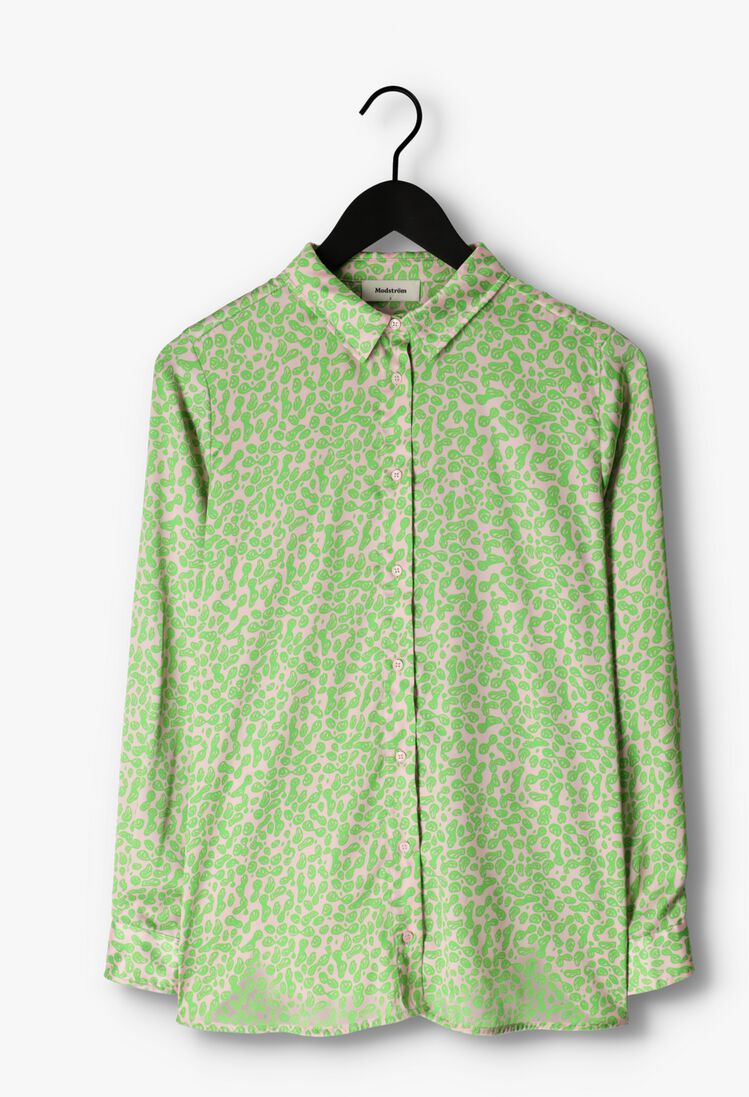MODSTR\u00D6M groene modstr&ouml;m blouse clarke print shirt