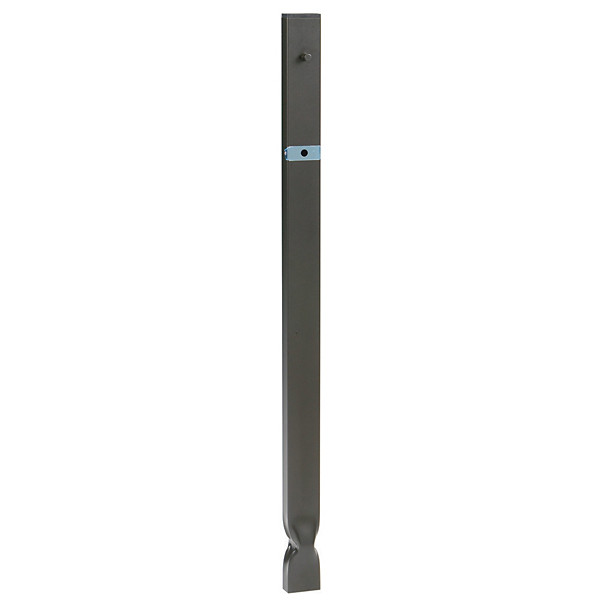Poteau de fixation gris 1,30 m