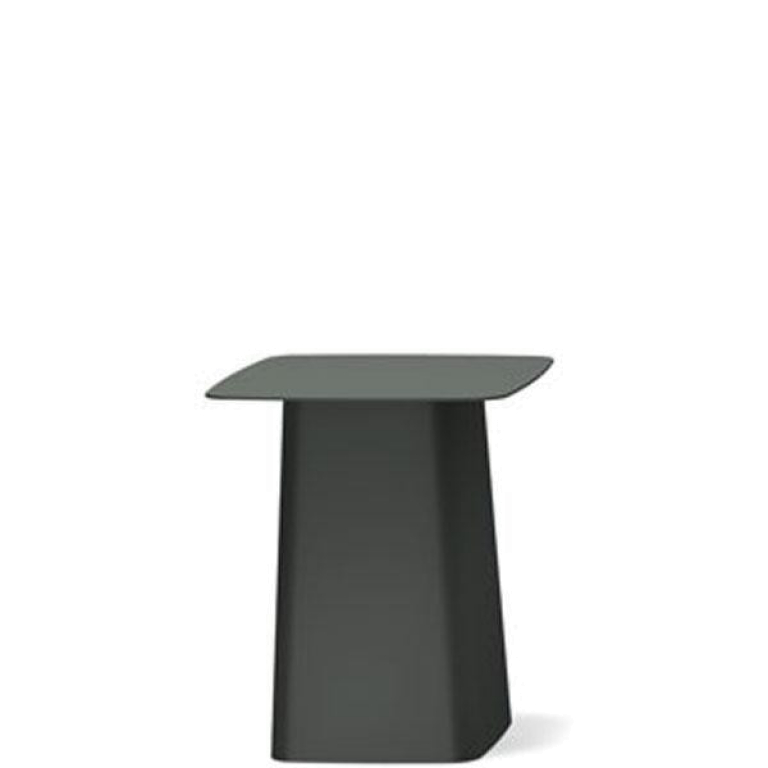 Vitra Metal Side Table bijzettafel outdoor klein dimgrey
