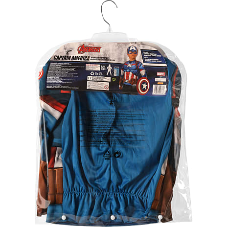 Marvel Captain America Deluxe top og maske