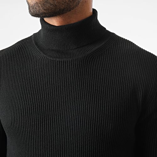 Pull Col Roulé Perfect Noir