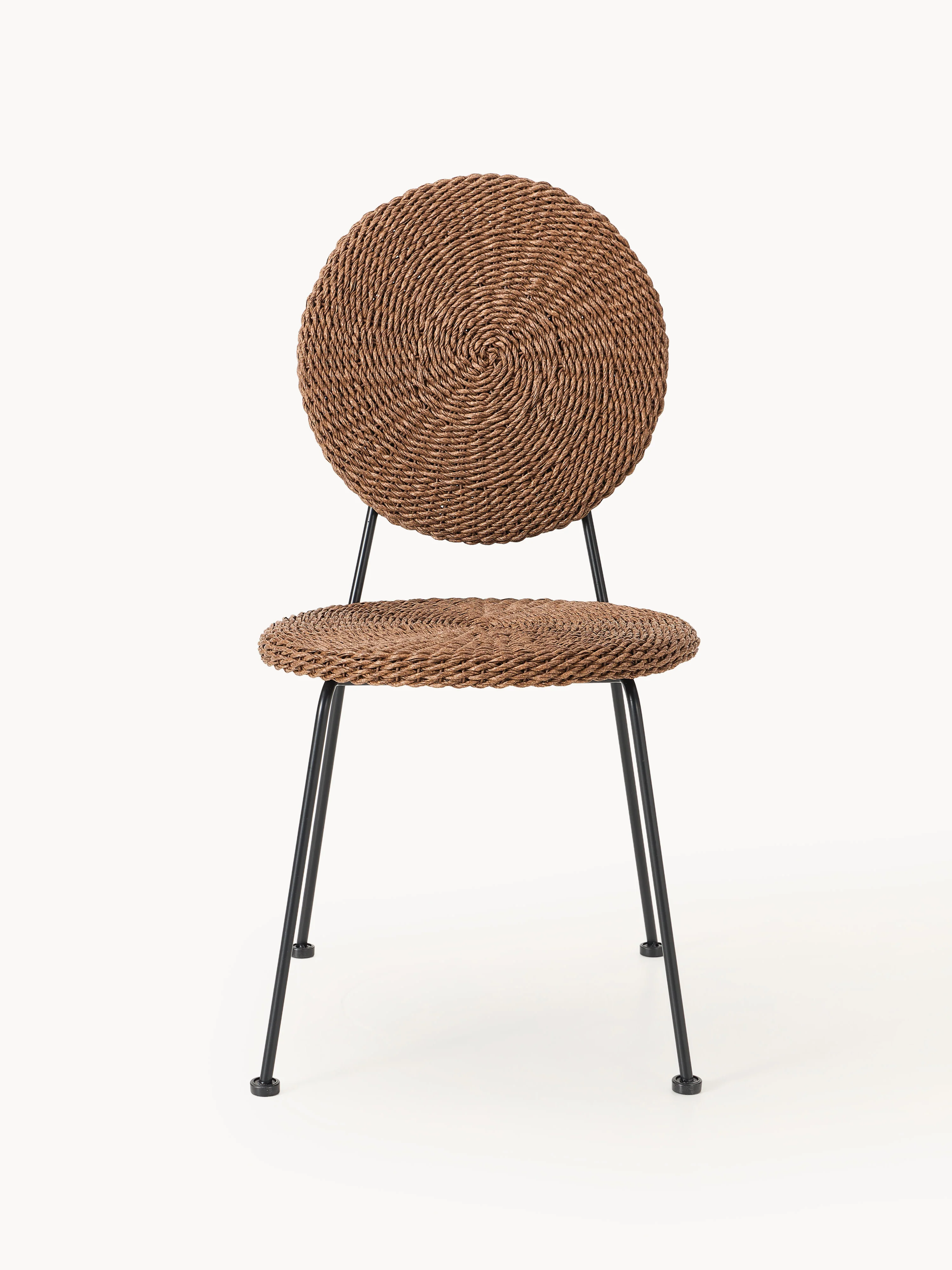 Tuinstoelen Spence van polyrotan, 2 stuks