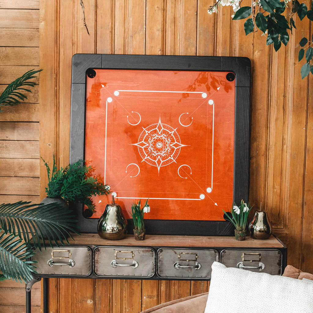Woodestic Carrom Set (Cerisier - Ébène)