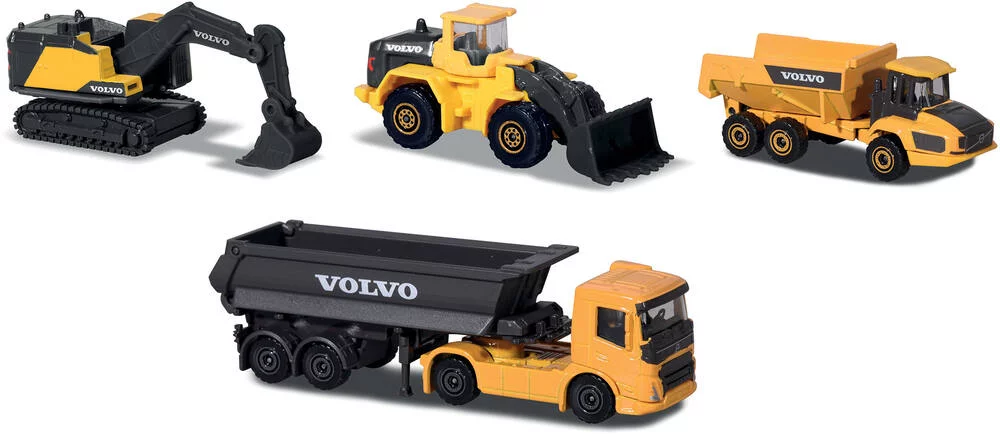 MAJORETTE VOLVO CONSTRUCTION GIFTPACK