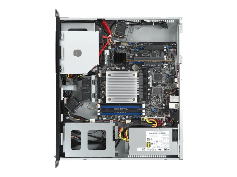 ASUS RS100-E11-PI2 - Server - rack-monterbar - 1U - envejs - uden CPU op til - RAM 0 GB - ingen HDD - AST2600 - Gigabit Ethernet - intet OS - skærm: ingen - sølv