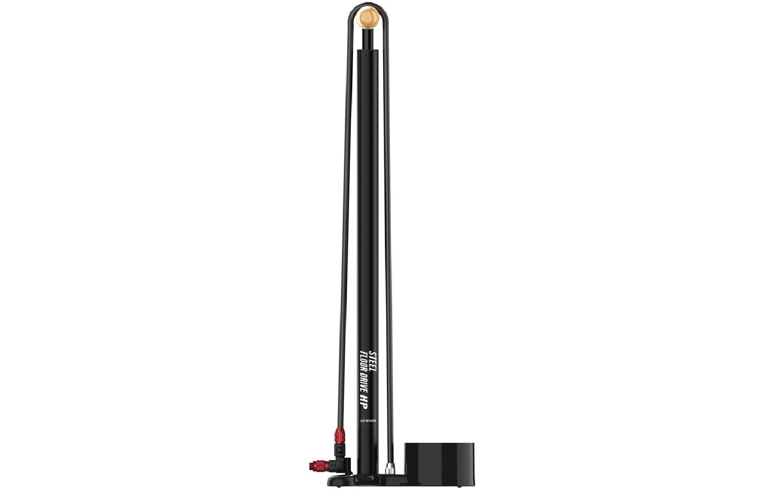 Standpumpe Steel HP Floor Drive 3.5 ABS1 Pro SchwarzBoden-Luftpumpe