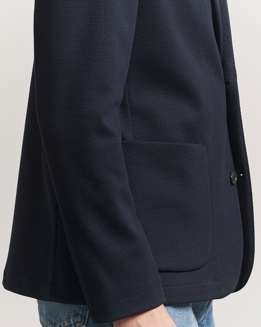 J.Lindeberg Calvon 3D Piquet Blazer Navy