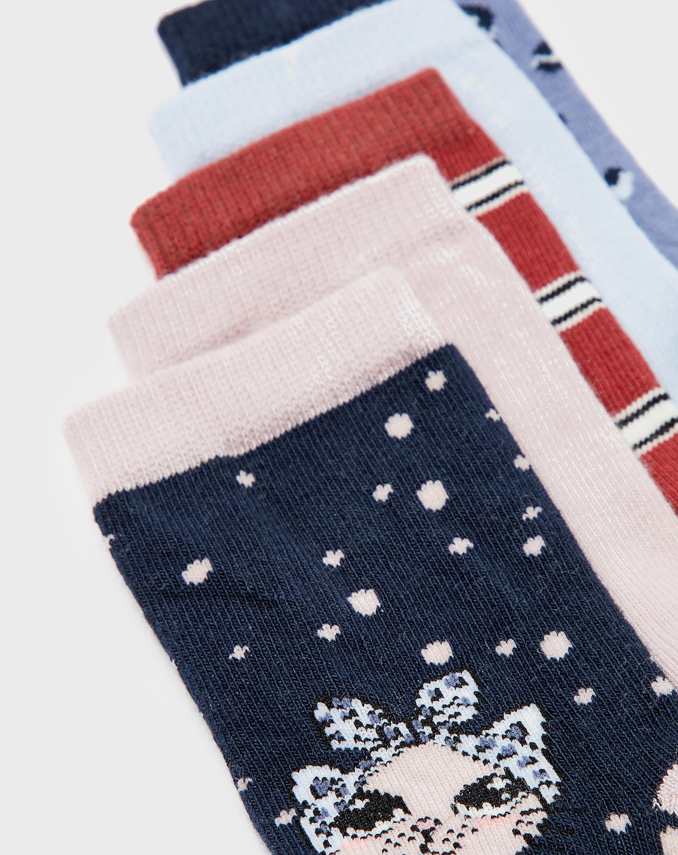 Socken NMFVINNI 5er-Pack in wild wind