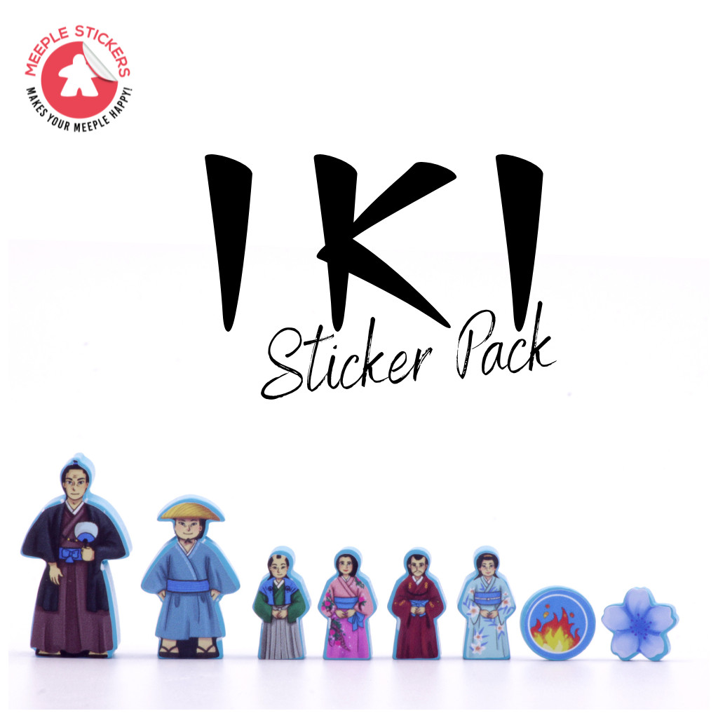 Iki - Set d'autocollants