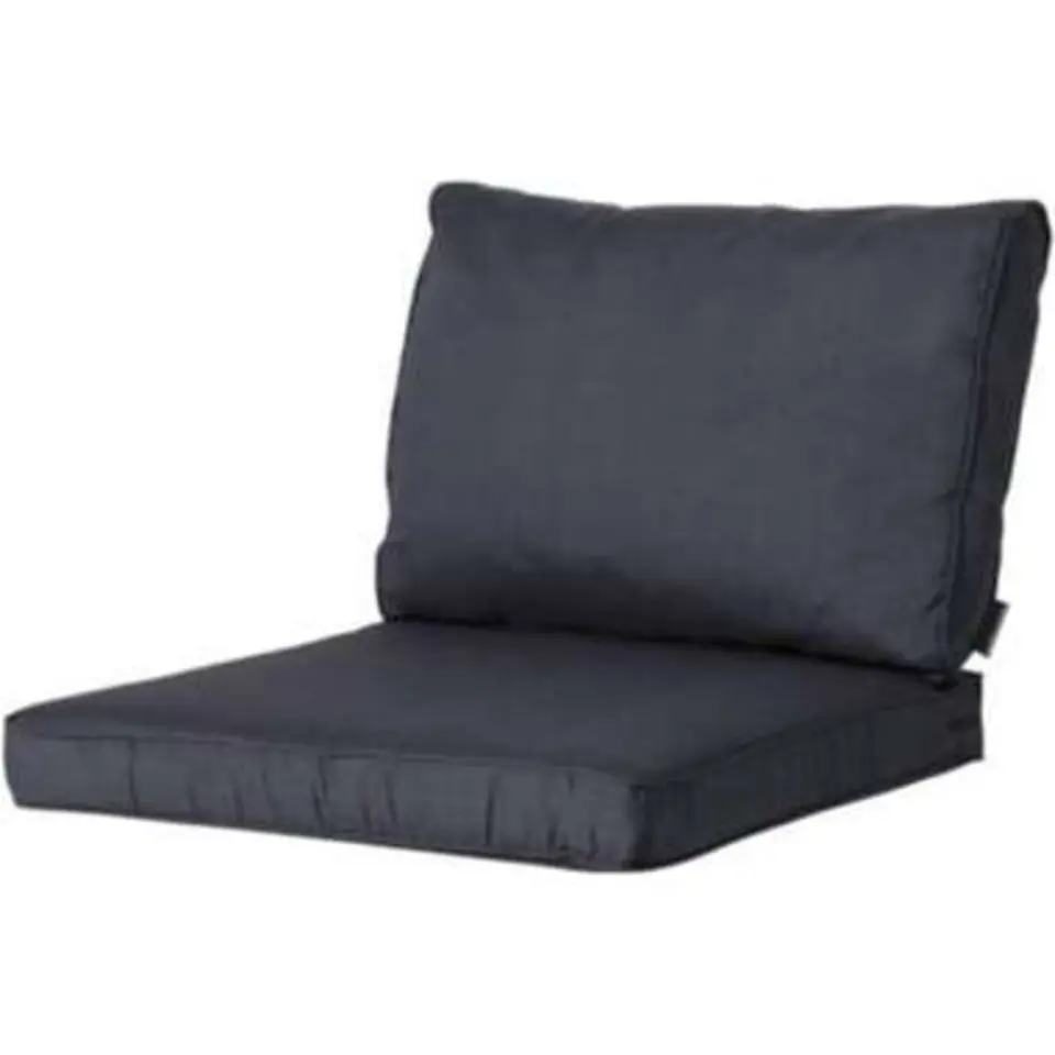 Madison Loungekussen Basic 60 x 60 x 8 cm Zwart