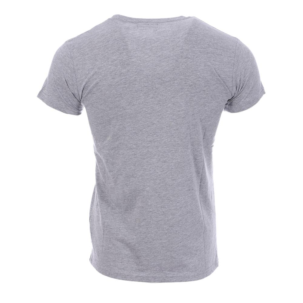 Schott T-shirt gris homme Schott NYC brodé