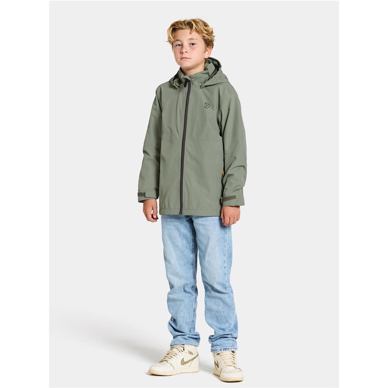 Didriksons Piko Kids Jacket 8 Light Moss