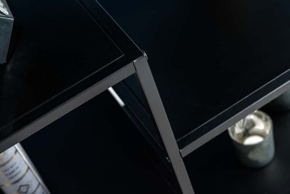 Industrial Regal DURA STEEL 90cm schwarz Metall Konsole