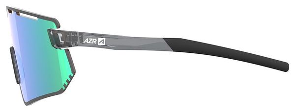 Coffret Lunettes AZR Flash RX Crystal Noir Verni/Écran vert