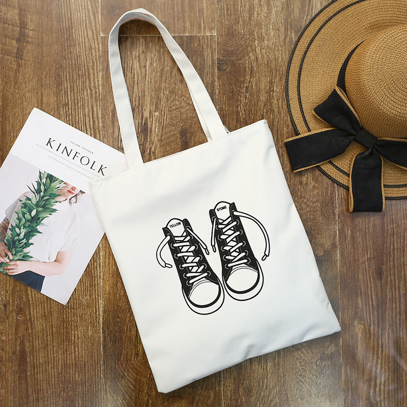 BANGGIRL - Bedrukte canvas tas