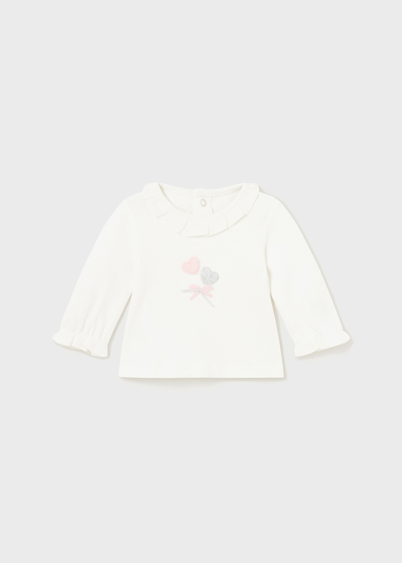Conjunto de malha de algodão Better Cotton de 3 peças para recém-nascido