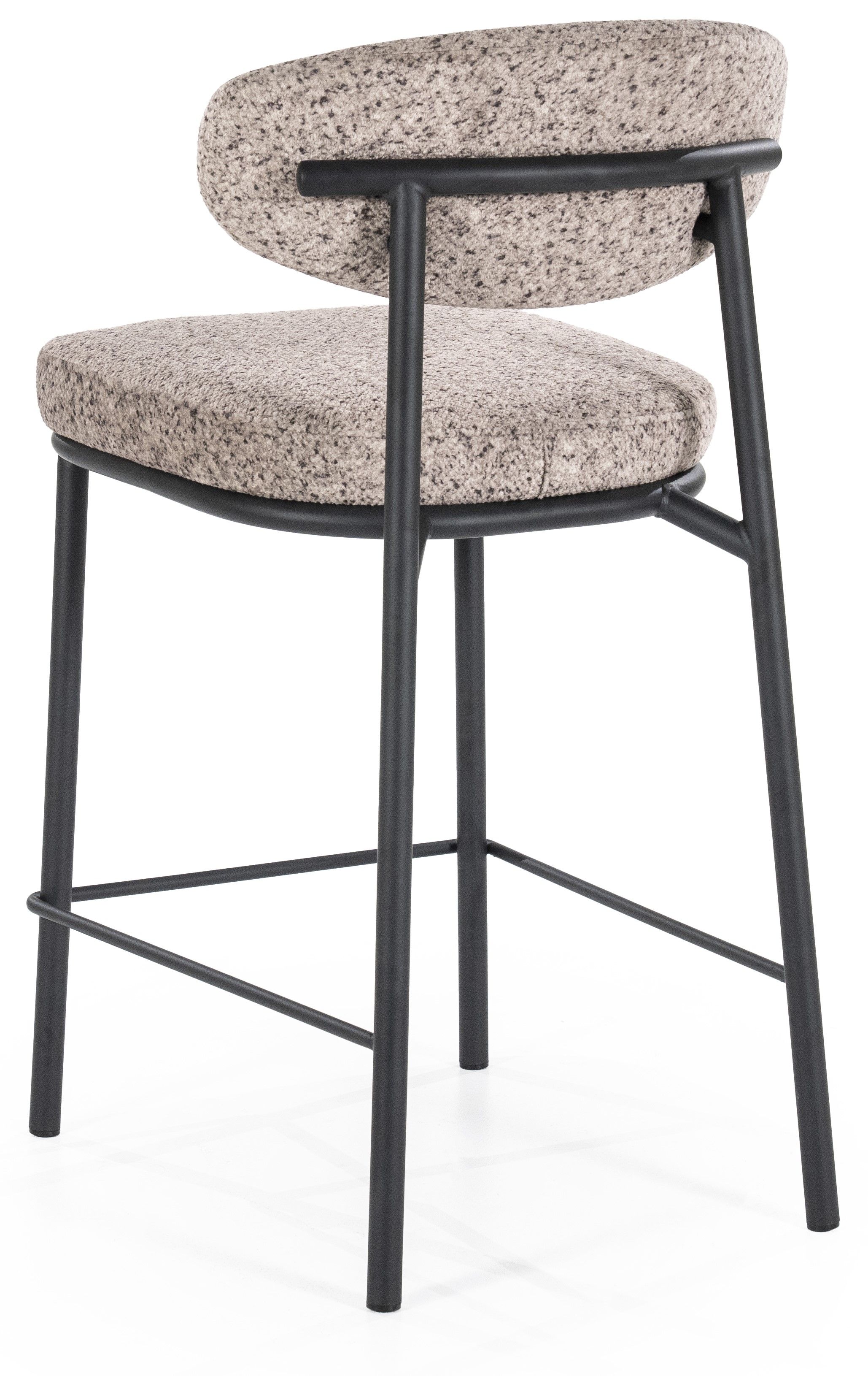 Barkruk Taupe 240174 Jari B50 x D52.5 x H92 cm