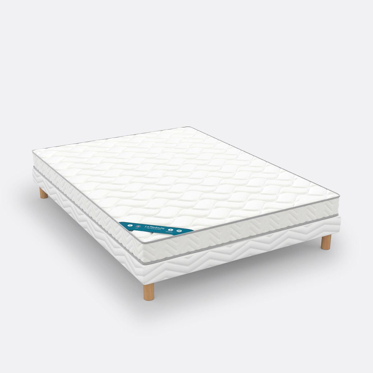 LA REDOUTE INTERIEURS<br>Conjunto de colchão e base de cama em espuma de PU