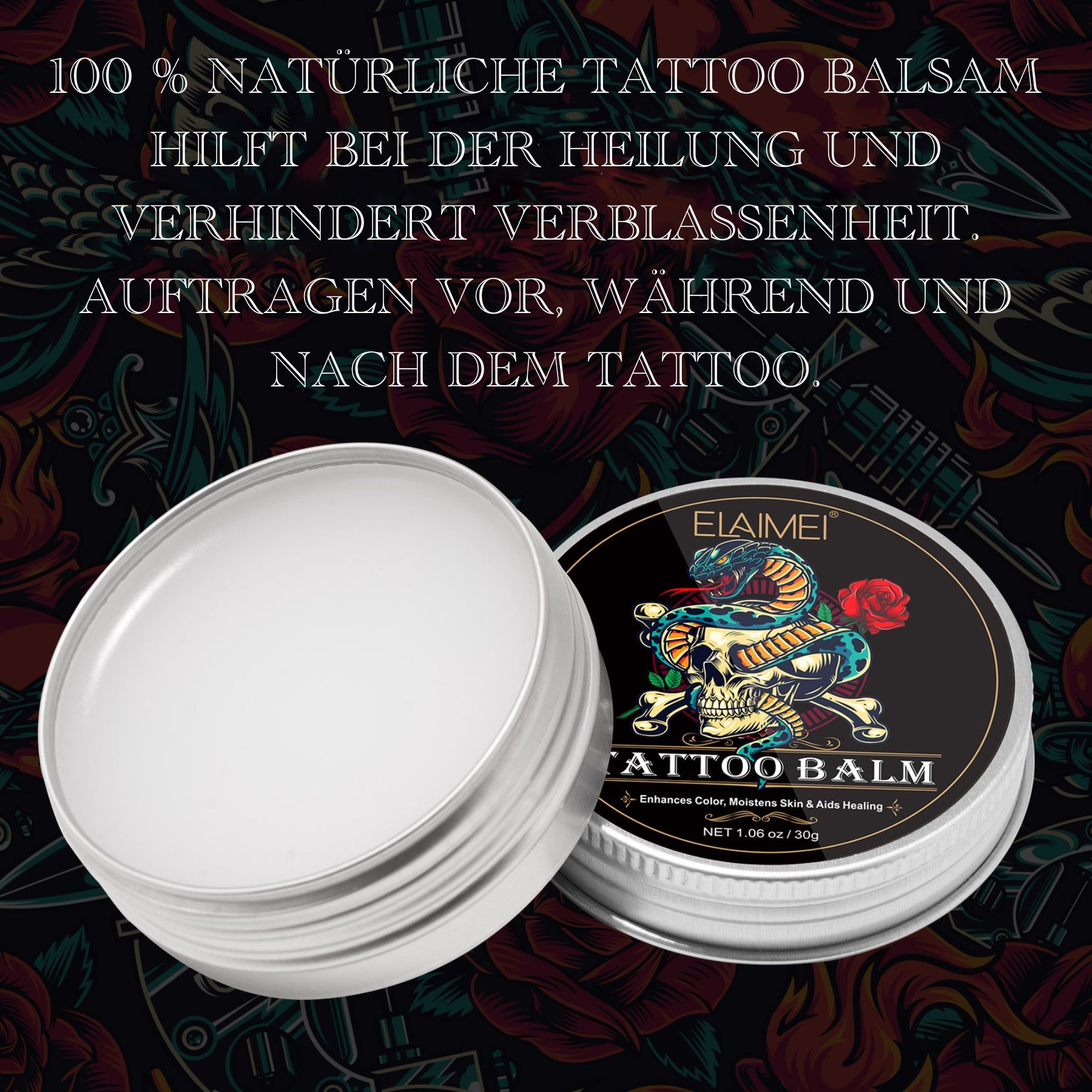 P-Beauty Balsam Tattoocreme Aftercare