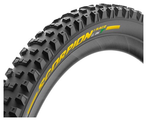 Pneu VTT Enduro Pirelli Scorpion Race Enduro T 27.5'' Noir/Jaune