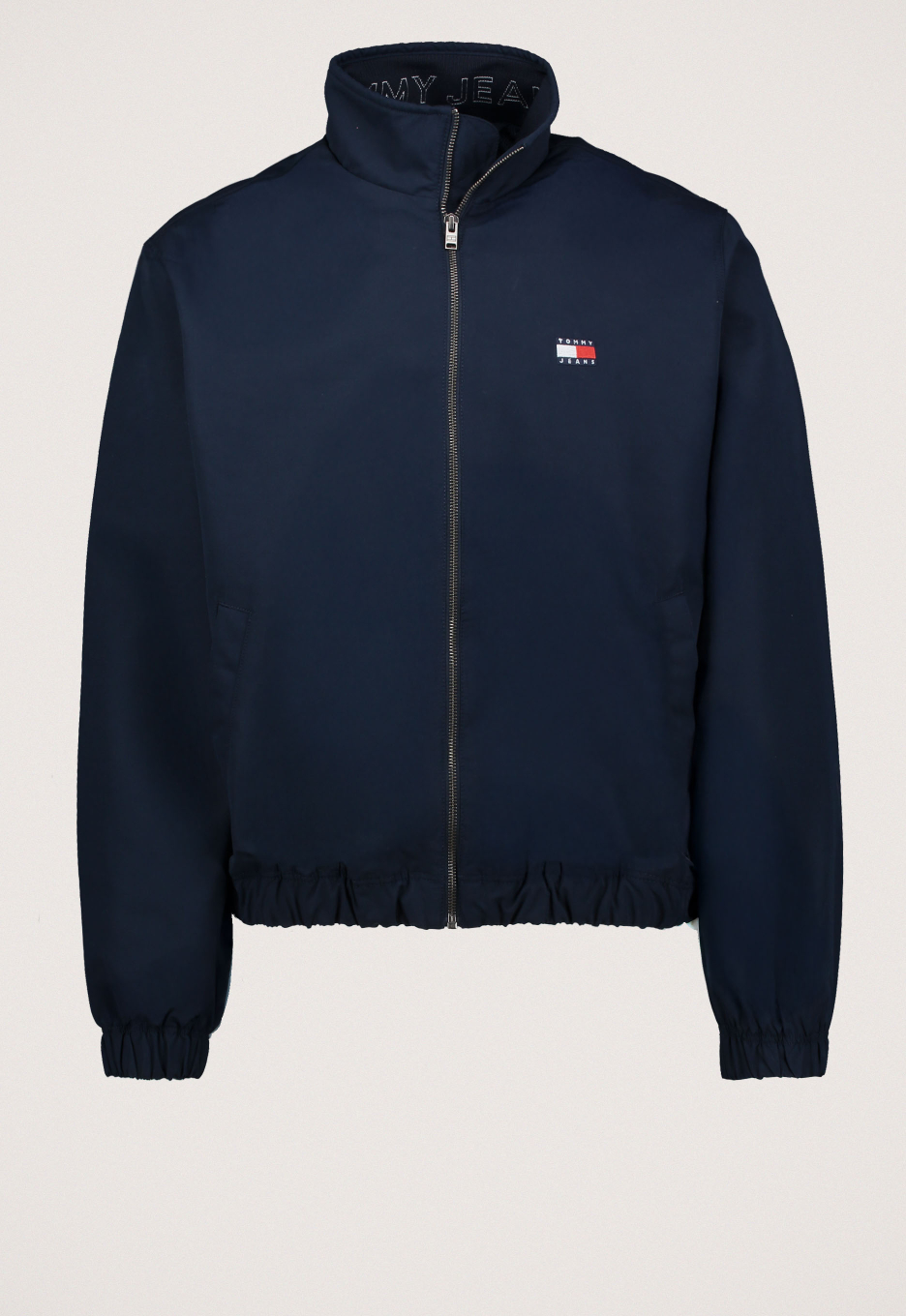 Tommy Jeans Waterafstotend Jack Met Rits en Logo
