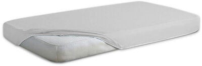 BabyMatex Premium Dra-på-laken 70x140, Light Grey