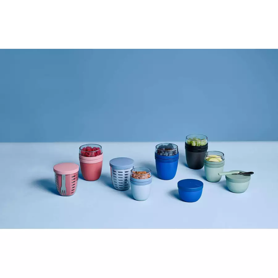 Mepal Fruitpot Ellipse 600 ml weiß