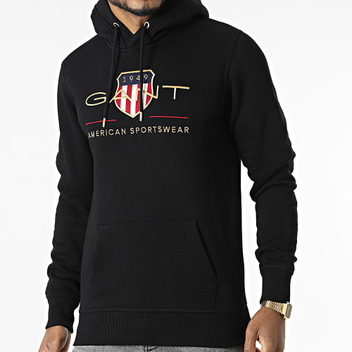 Sweat Capuche Archive Shield 2047056 Noir