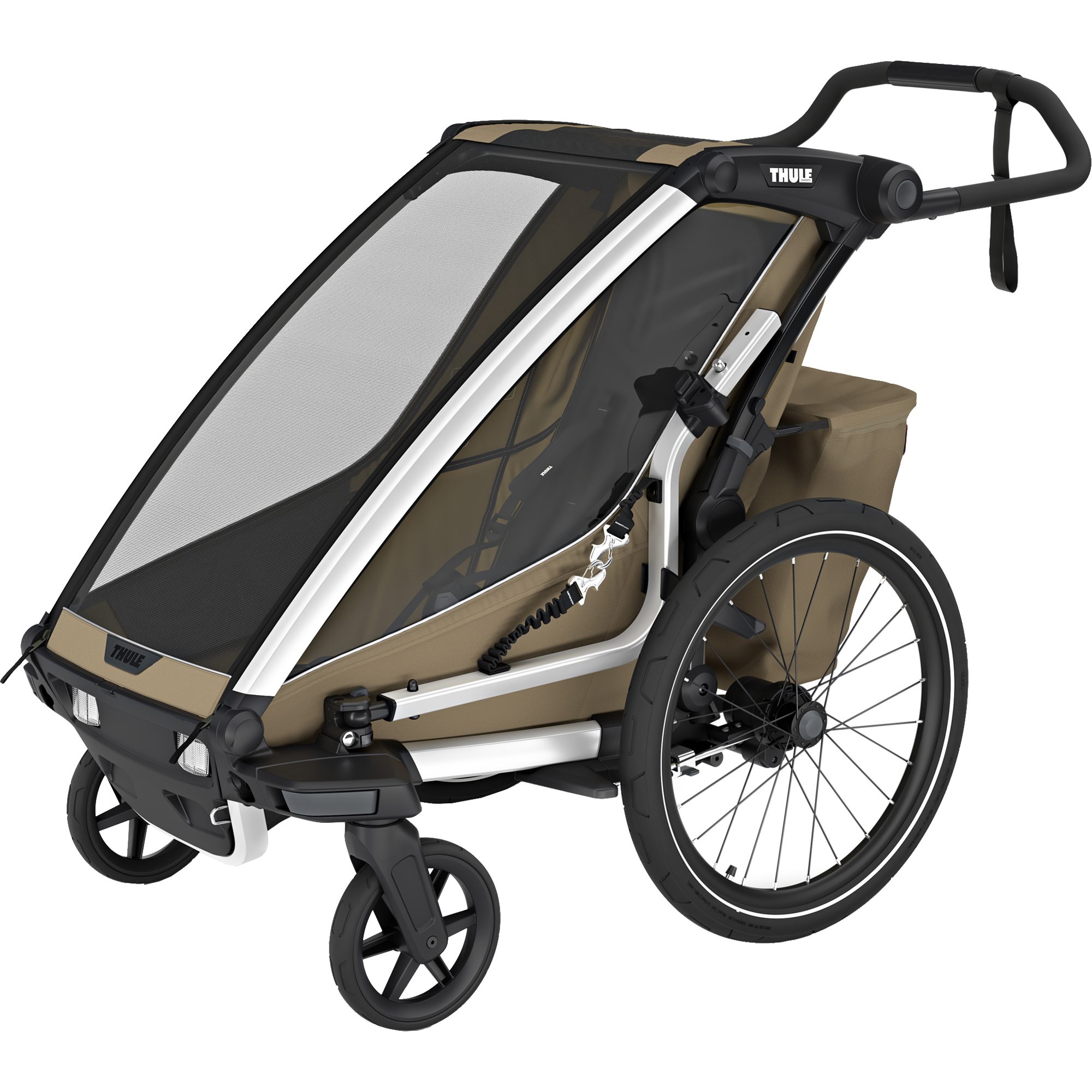 Thule Chariot Cross 2 Single Fahrradanhänger 1 Sitzer khaki