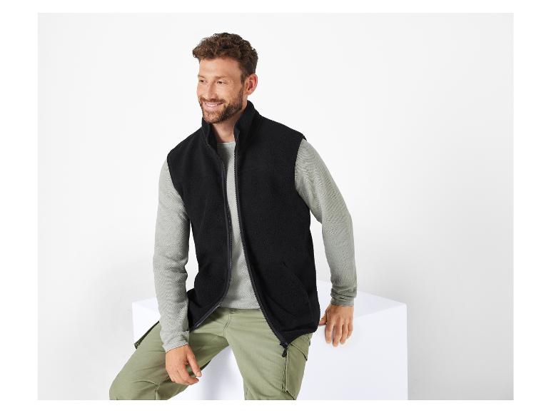 Heren teddy bodywarmer